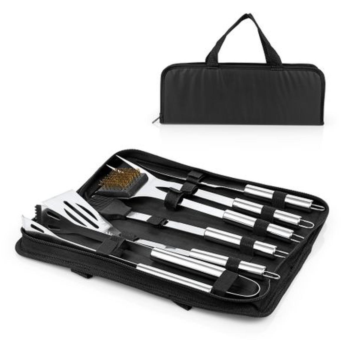 Set de BBQ 6 Piezas Elaborado en Acero Inoxidable