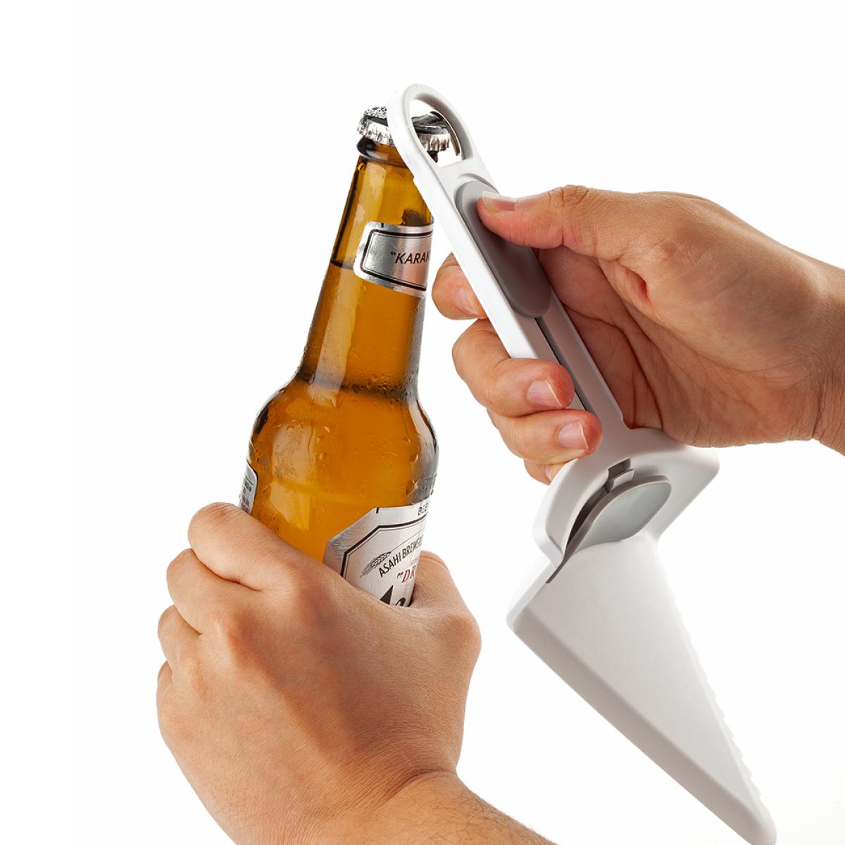 Espátula Plastica para Pizza con Borde Sierra