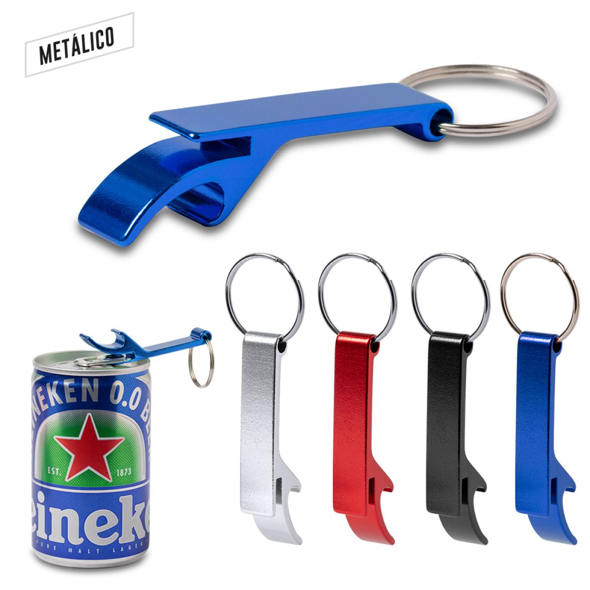 Llavero Destapador Stiked en Aluminio y argolla