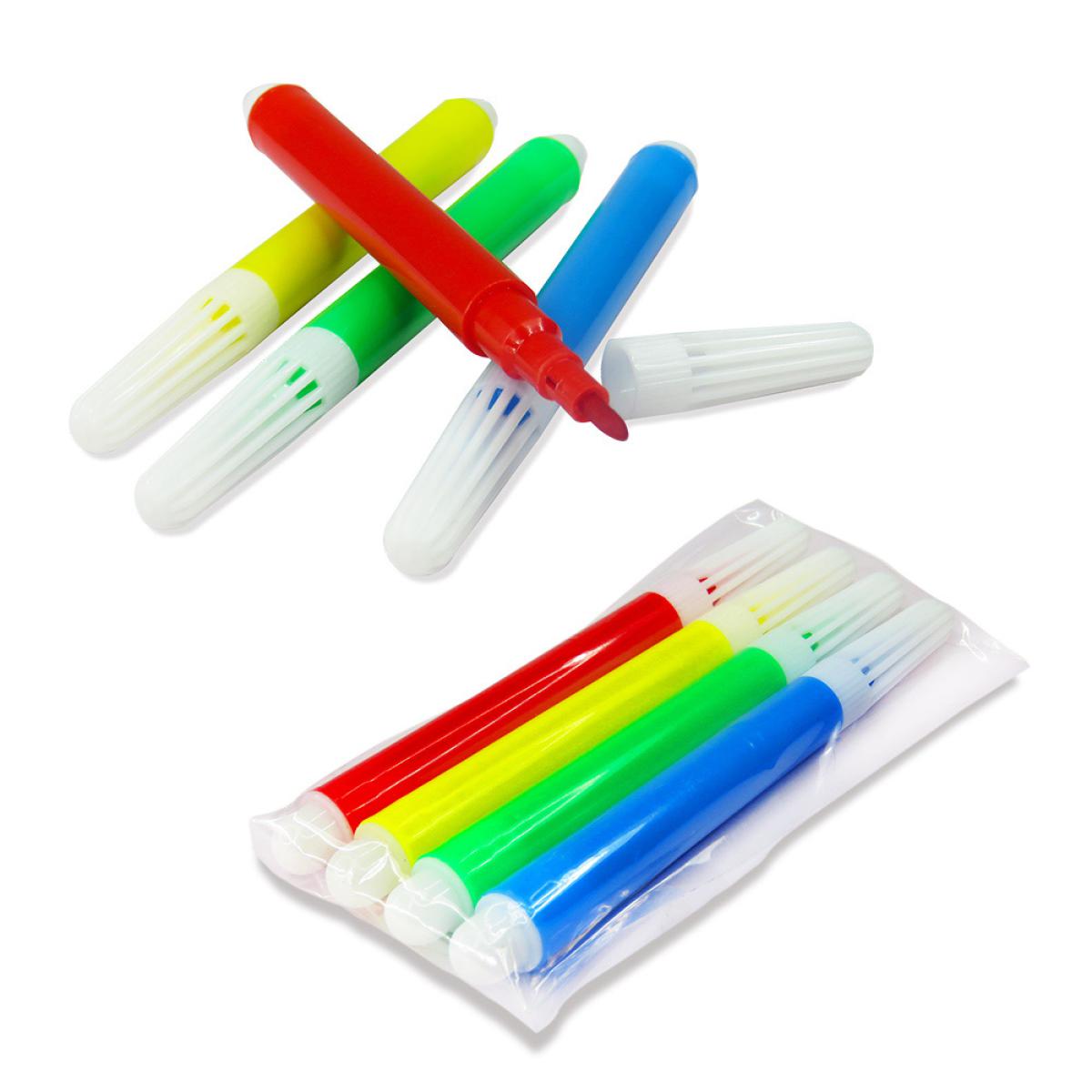 Set de 4 mini Marcadores Tinta Lavable