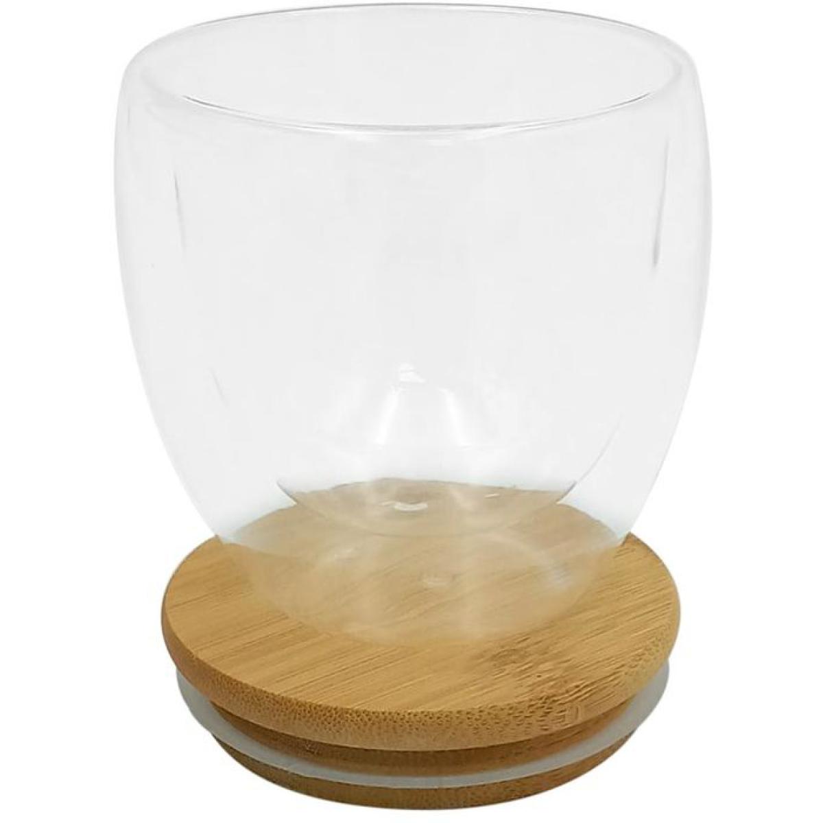 Taza Doble Vidrio Colombia Capacidad 250ml