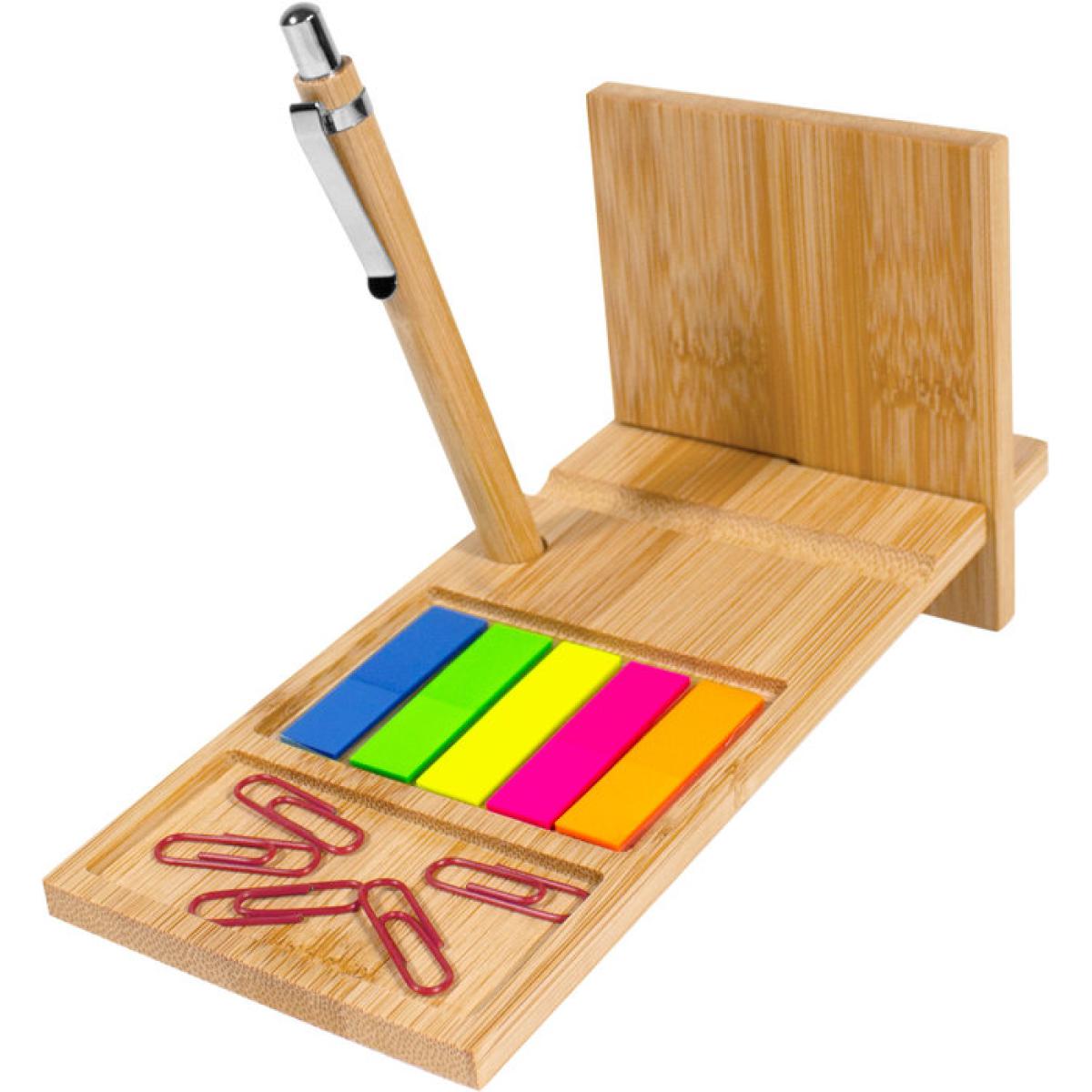 Organizador De Escritorio De Bambú