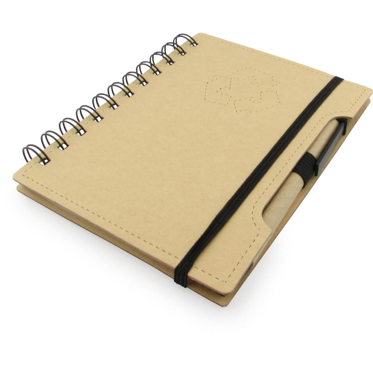 Libreta en Carton Ecológica Incluye Esfero