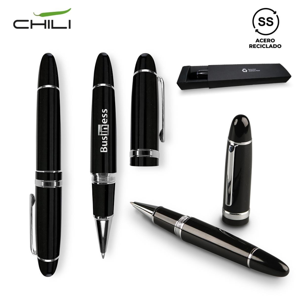 Boligrafo Big ban En Acero Inoxidable