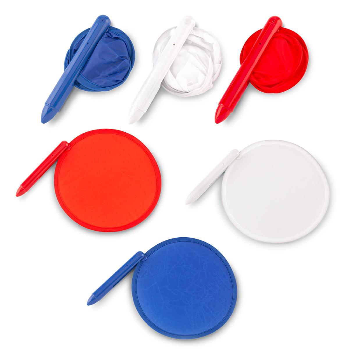 Bolígrafo con Abanico Plegable de Poliéster