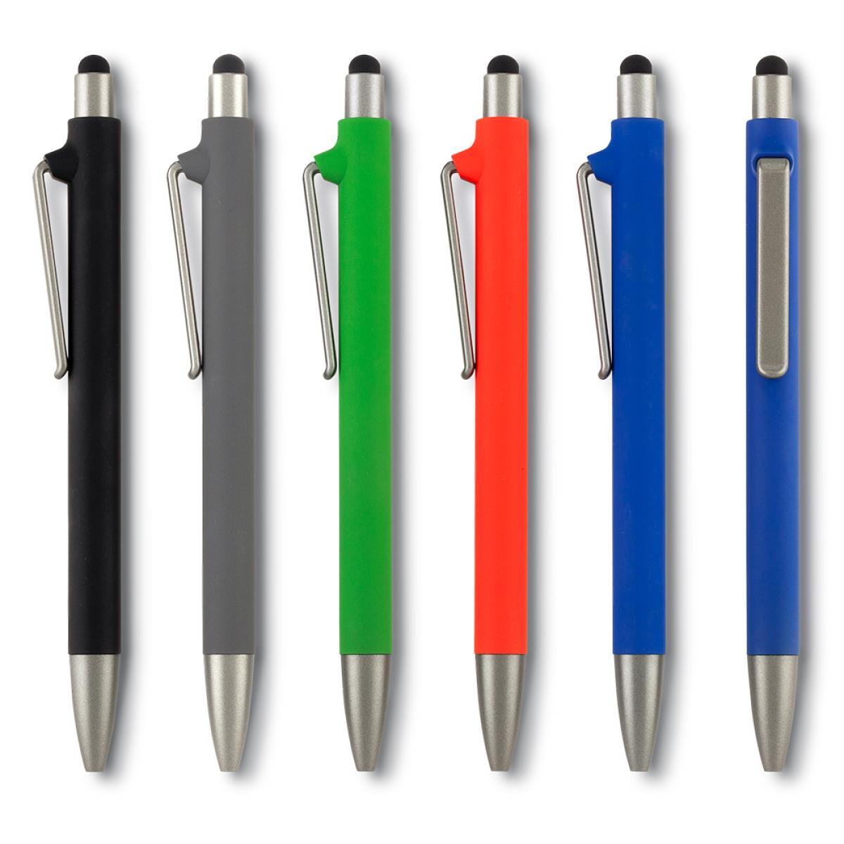 Bolígrafo Artisan con Stylus y Clip Metálico