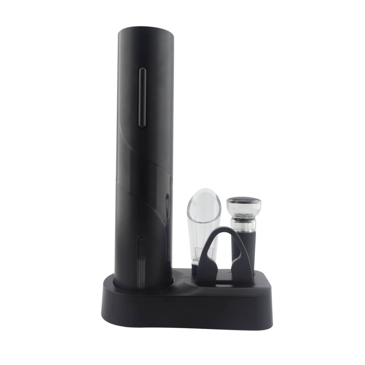 Set De Vino Elegante y Moderno Negro