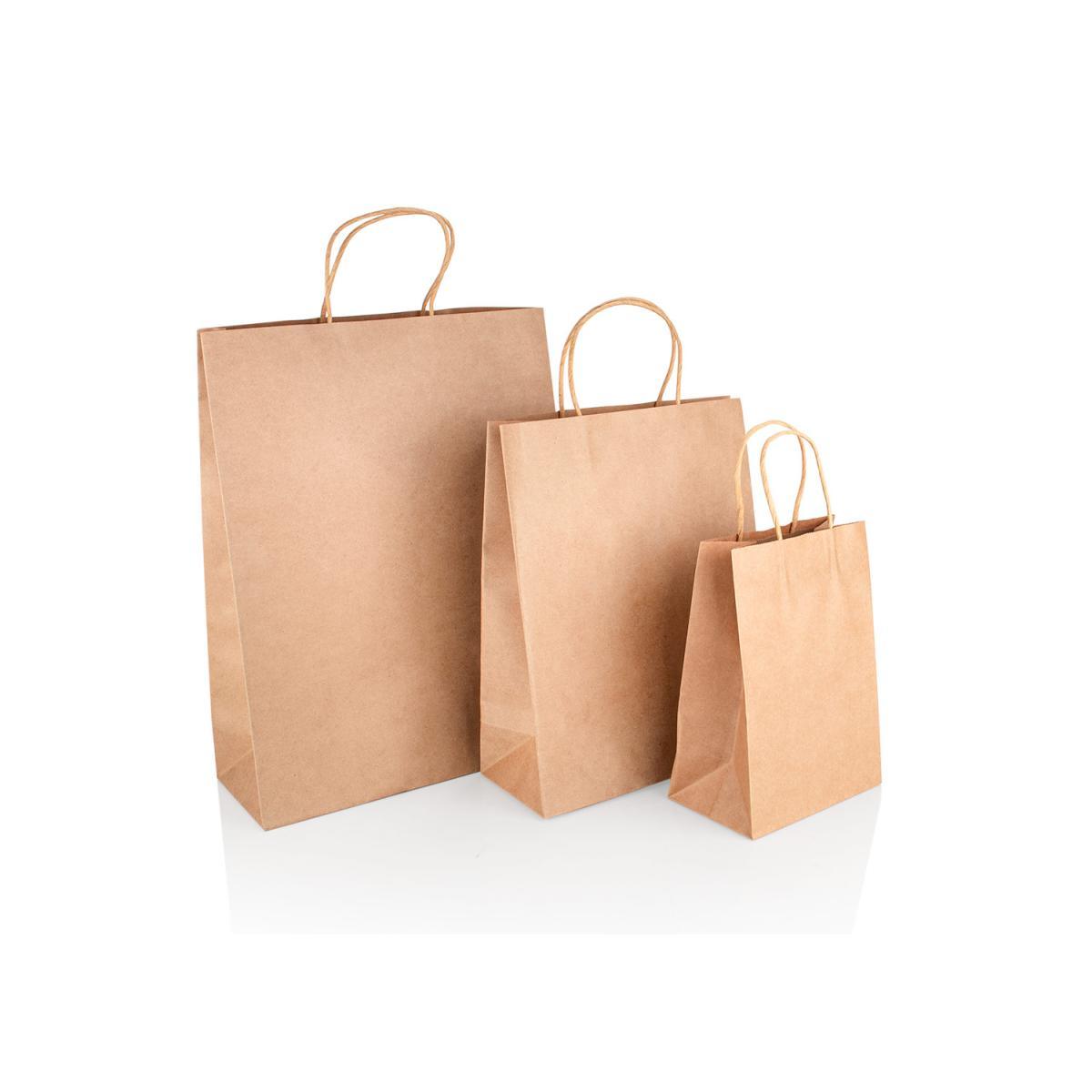 Bolsa Betty de Papel Kraft con Agarre Cómodo