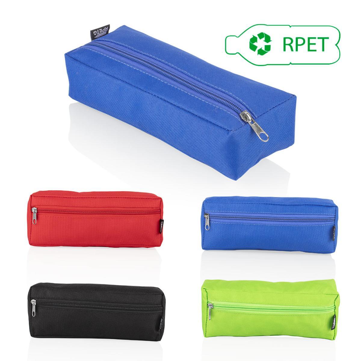 Estuche Leeds de Poliéster RPET con Cremallera