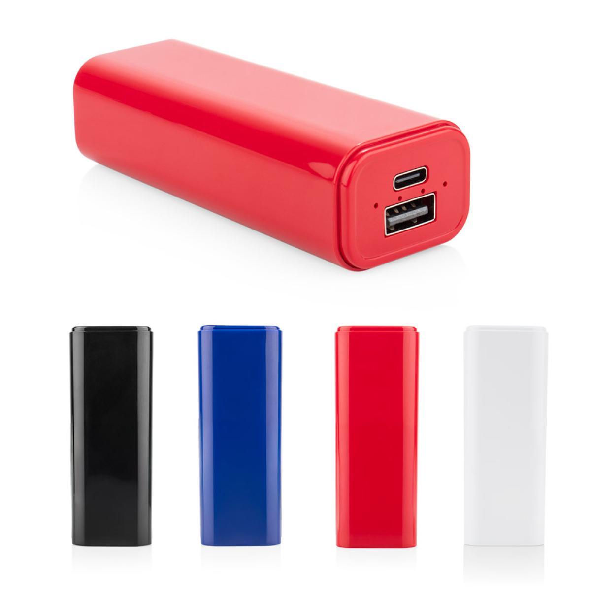 Mini Powerbank Town Compacto con Soporte y Tipo C