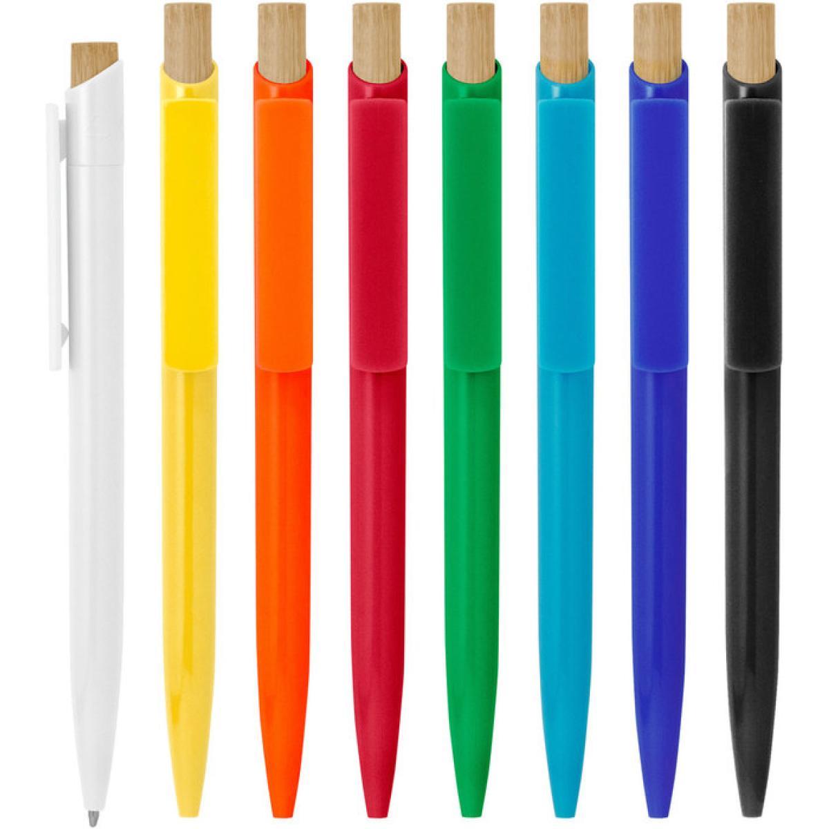 Bolígrafo Ecológico con Pulsador de Bambú Oblik