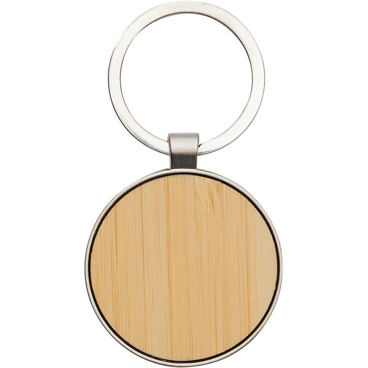 Llavero Elegante Kicer con Detalles en Bambú