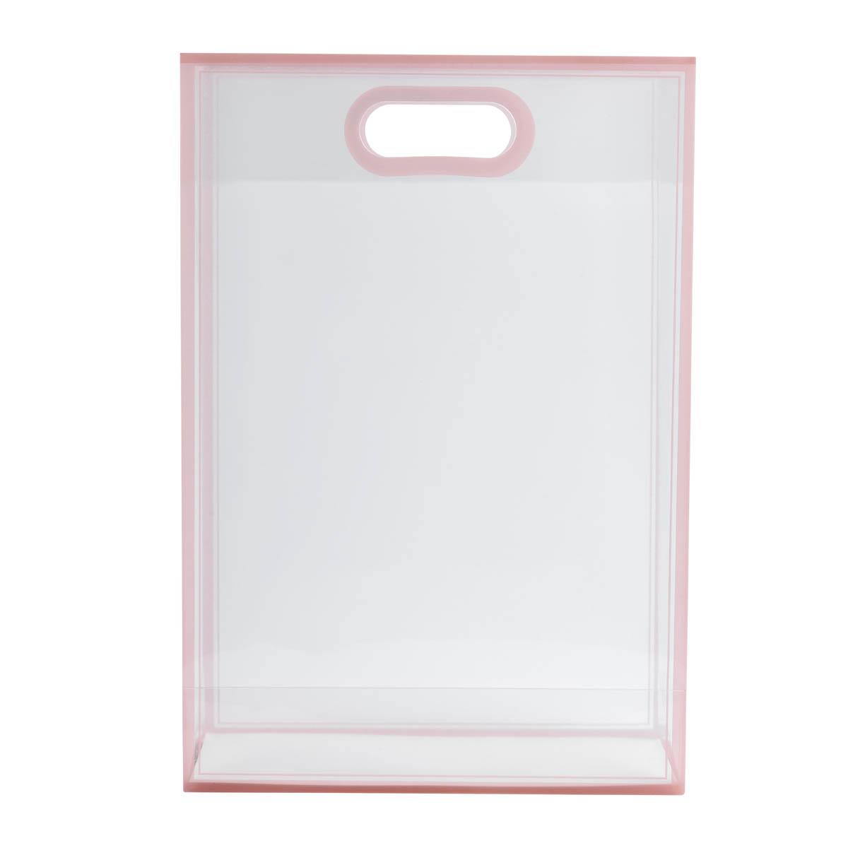 Bolsa de PVC con fuelle Gift Transparente