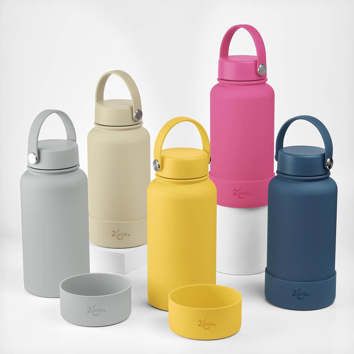 Botella Botilito Doble Pared Acero Inoxidable 24onz Dugme