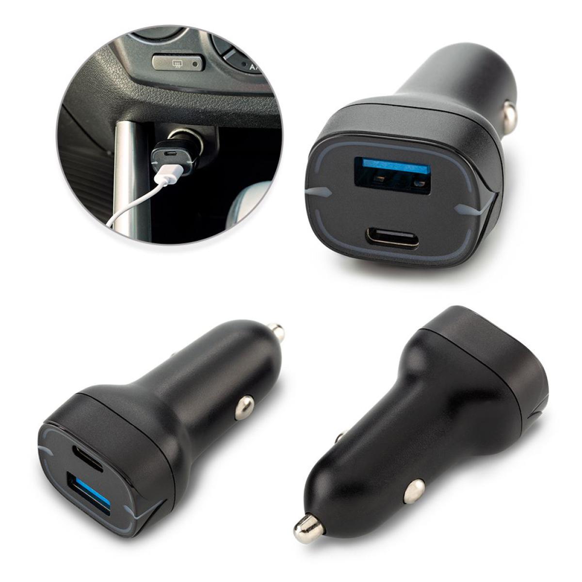 Cargador Plastico Para Carro Dino Puerto USB