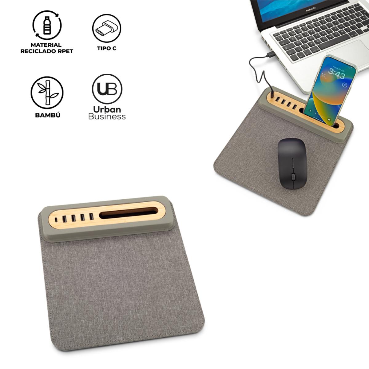 Mouse Pad Poliester Rpet Urban Business