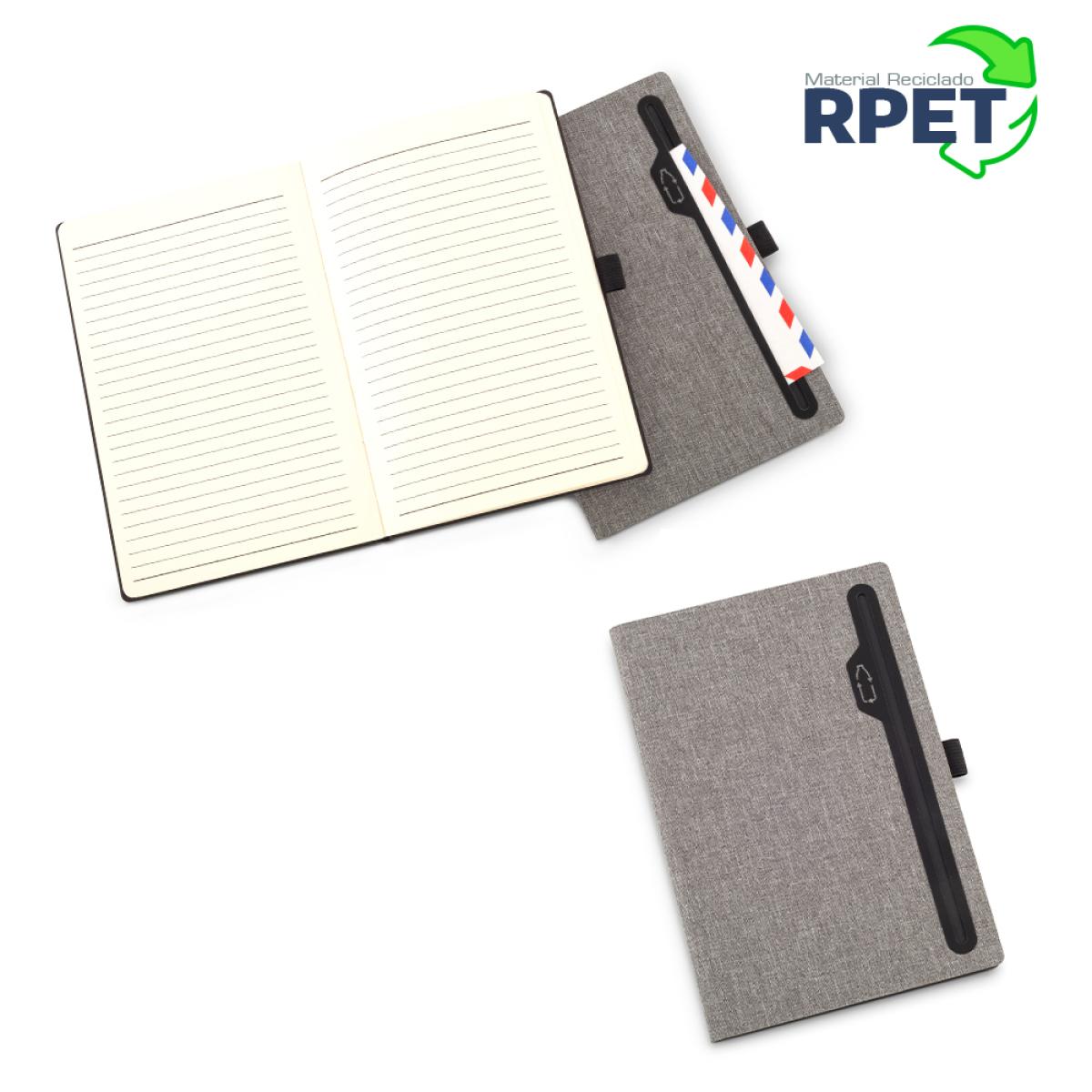 Libreta Poliester Velvet Rpet 80 Hojas Rayadas