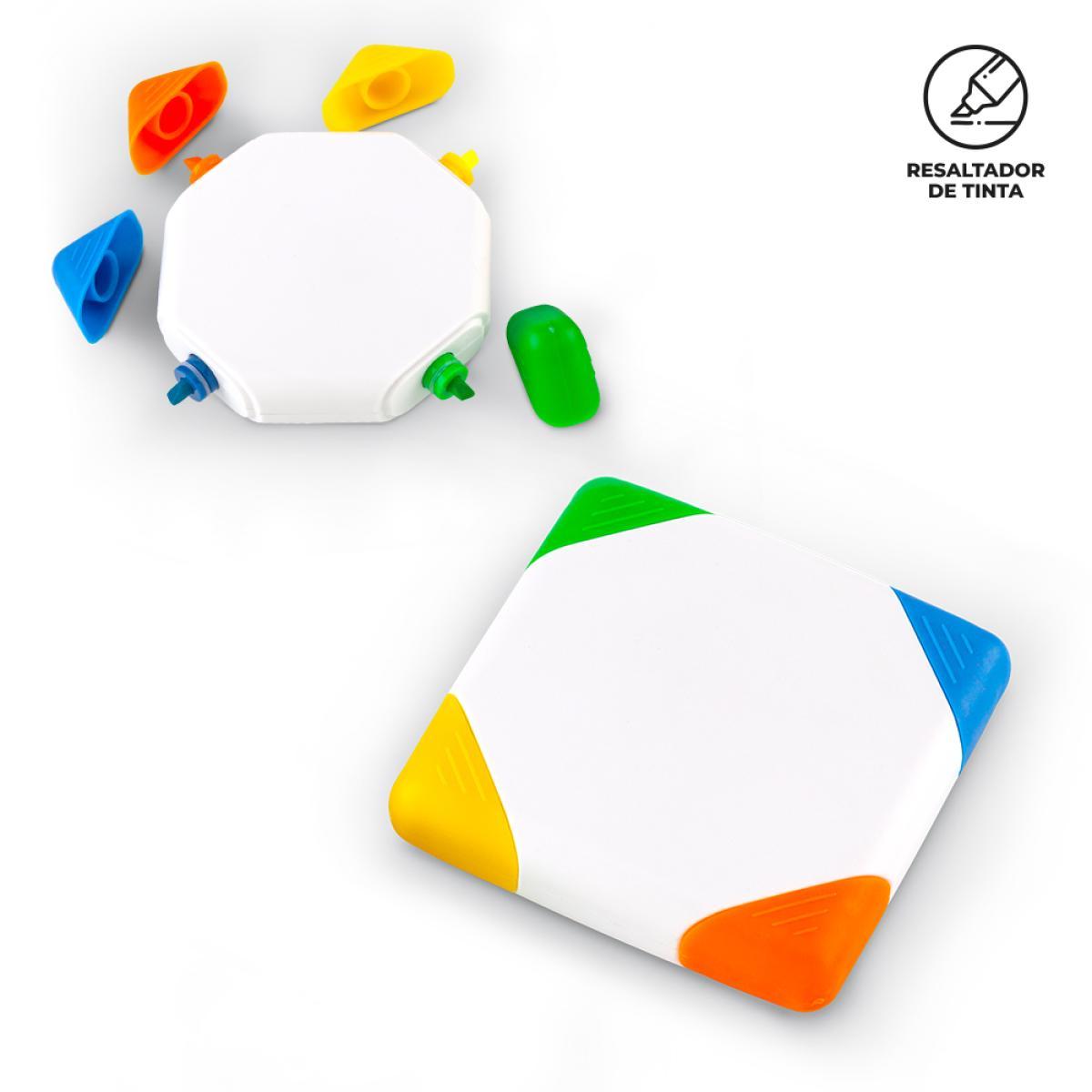 Resaltadores Square Multicolor 4 Tintas