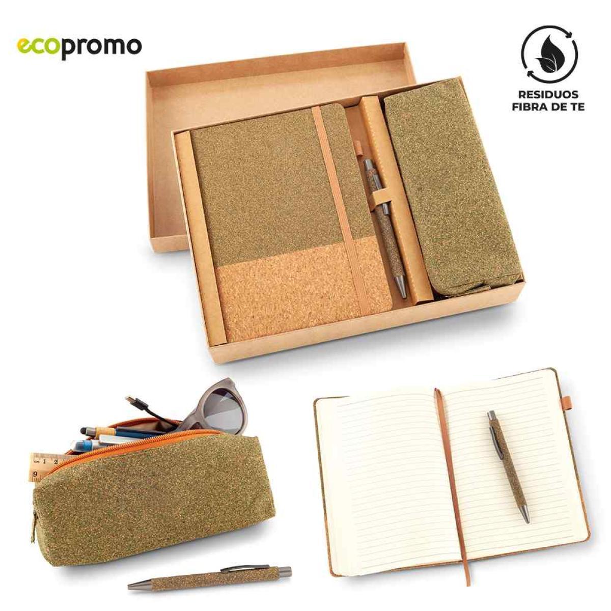 Set Ecológico Element con Bolígrafo y Libreta