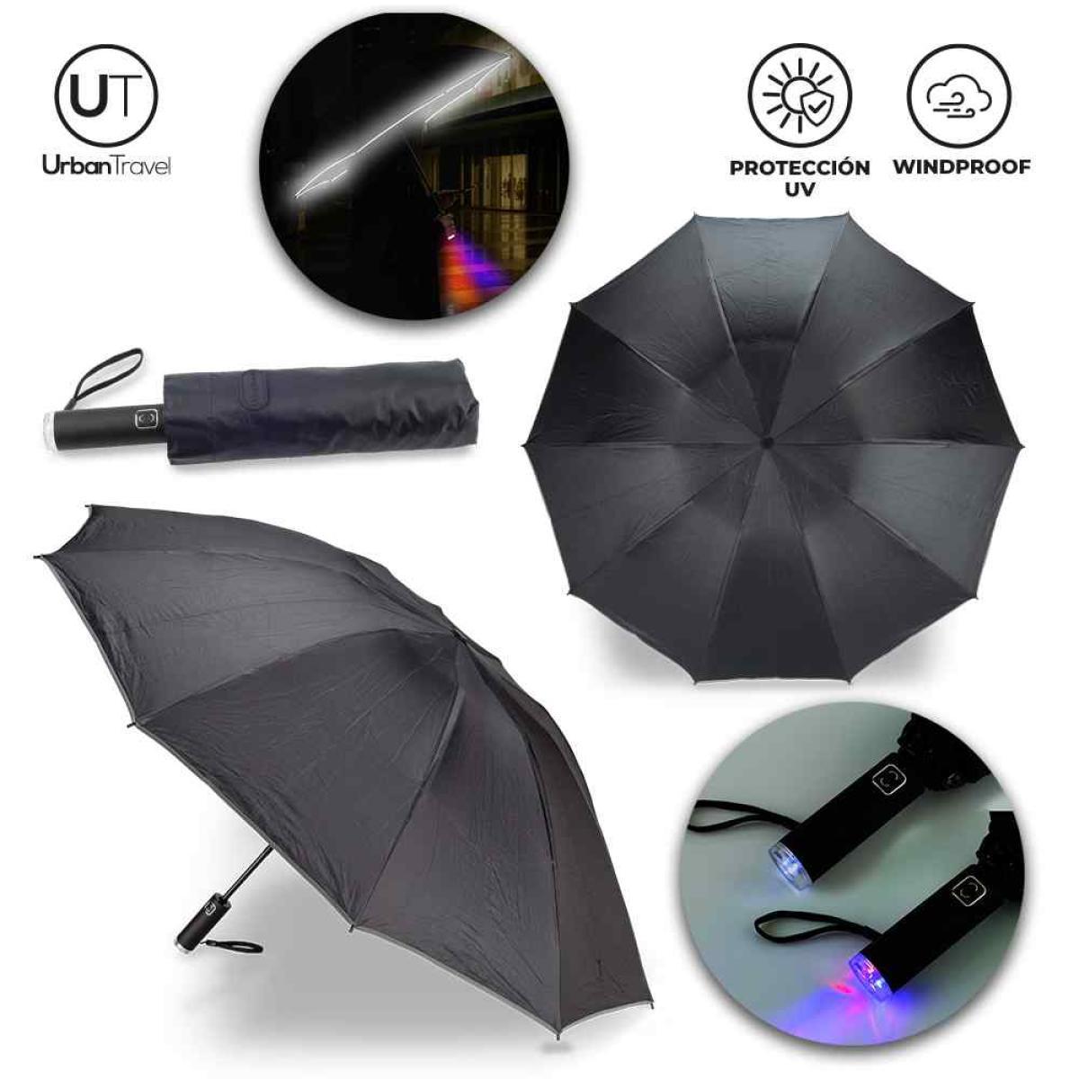 Paraguas Autolight 23" Urban Travel Nuevo