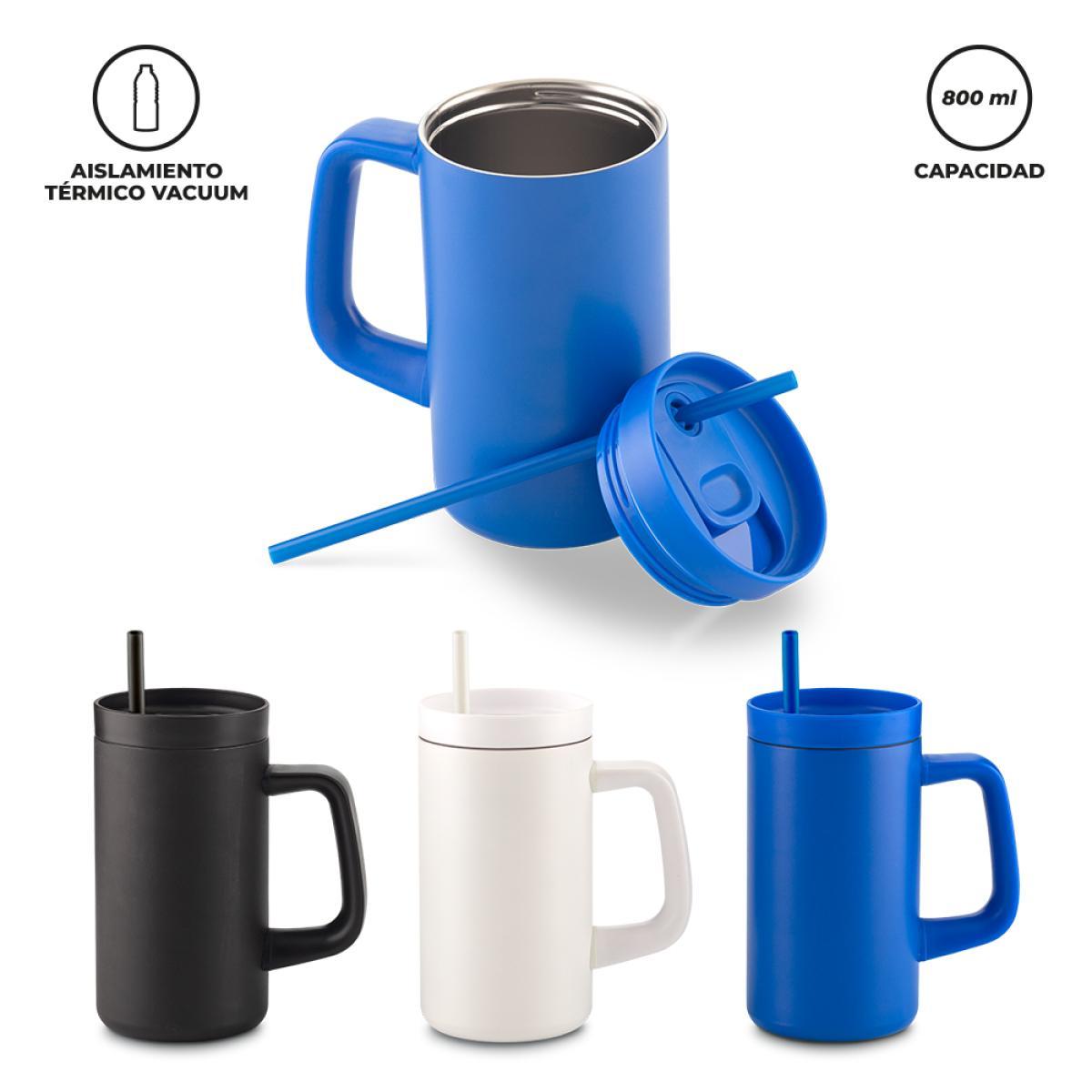 Mug Metalico Micron 800ml Nuevo