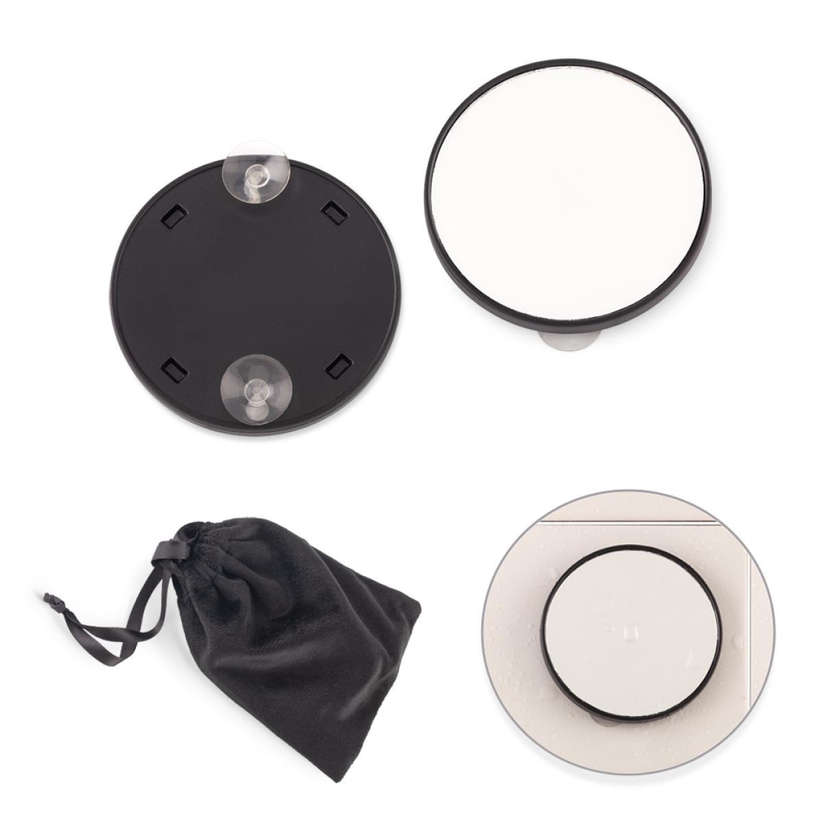 Espejo Shower 5X con Succión y Funda