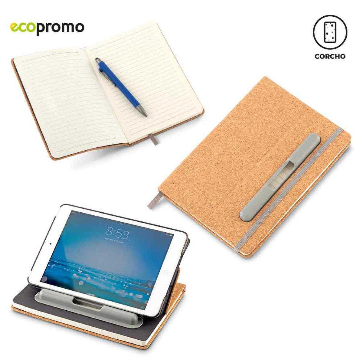 Libreta Astralis Cork con Soporte y Estuche
