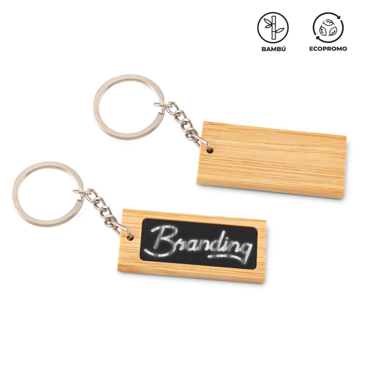 Llavero Bamboo Square Nuevo