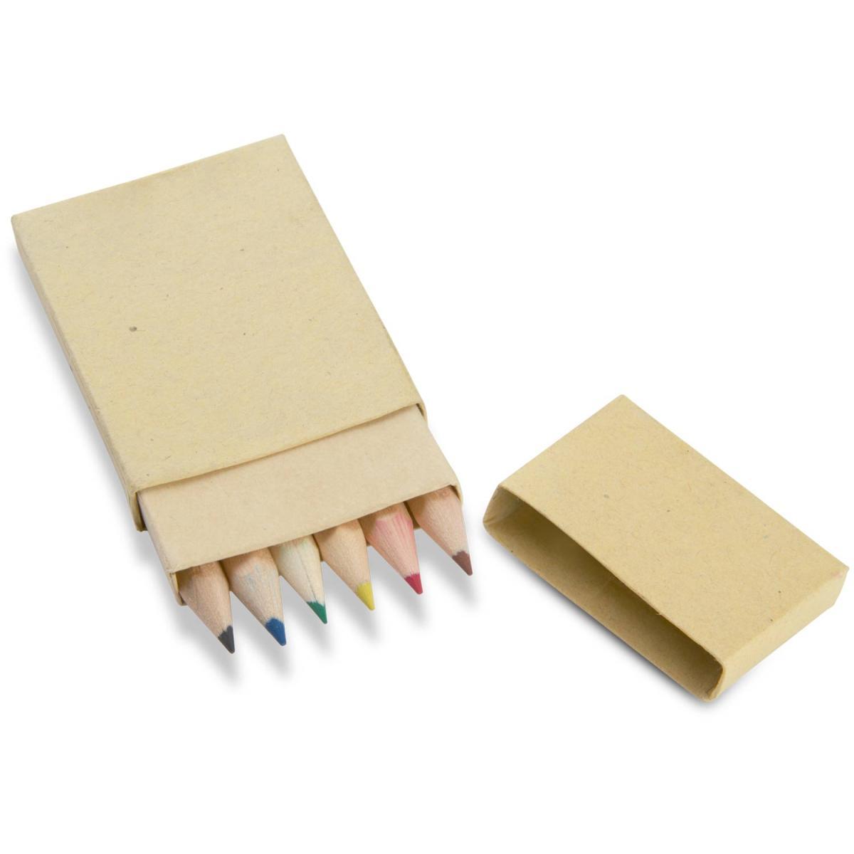 Set de Colores Ecológico en Estuche de Cartón