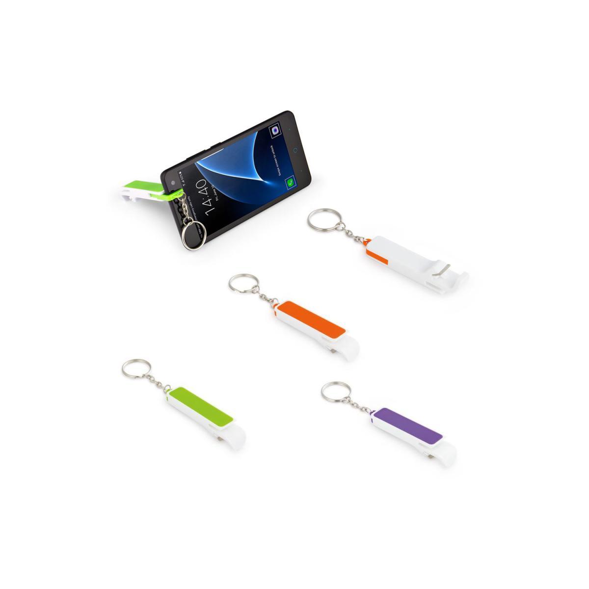 Llavero Destapador 3 en 1 con Soporte para Celular Stand
