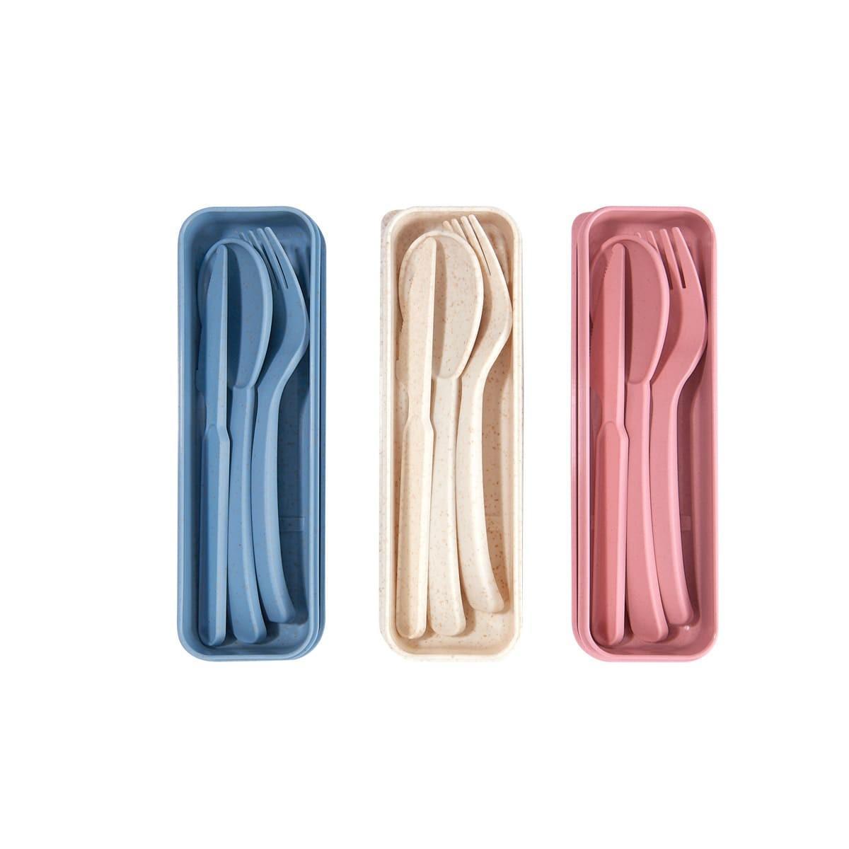 Set de Cubiertos Thai Portátil con Estuche Eco