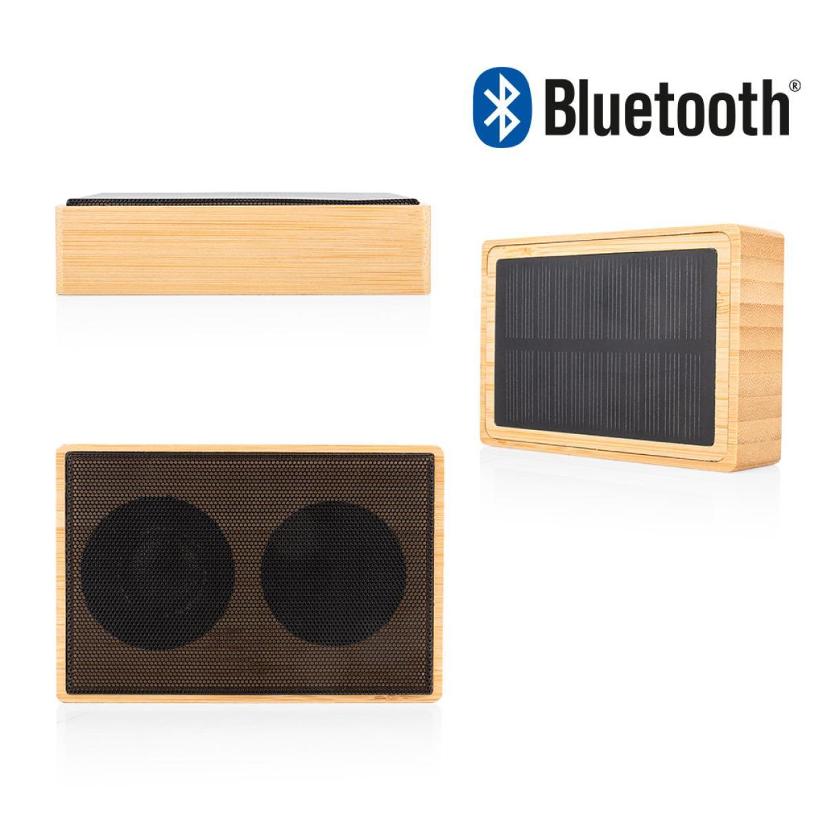 Altavoz Bluetooth con Carga Solar 5W