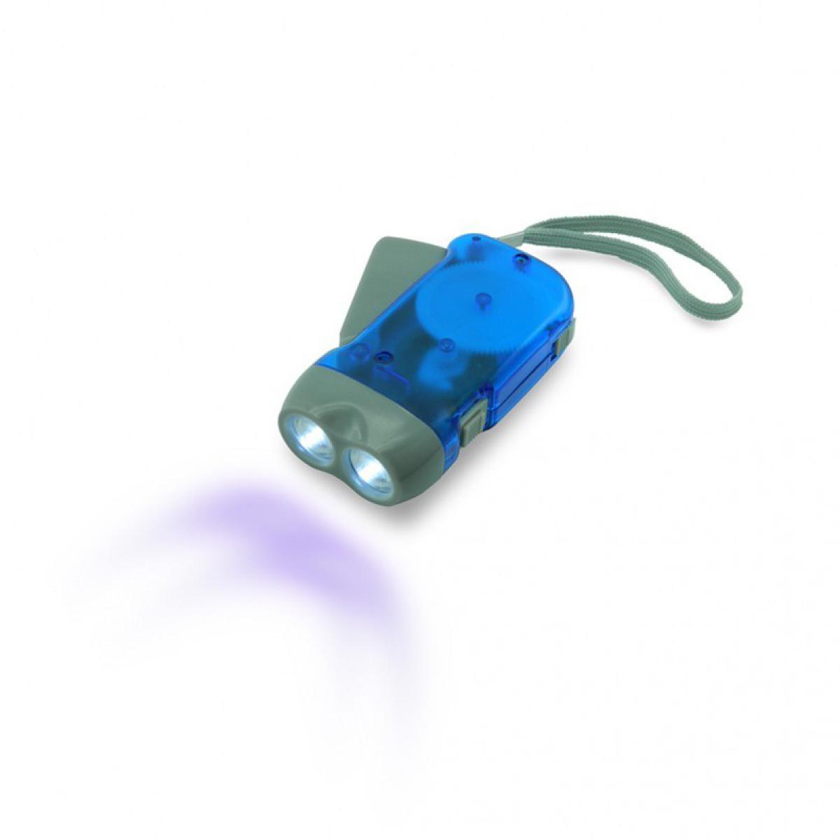 Linterna Dinamo No Requiere Baterias con Luces Leds