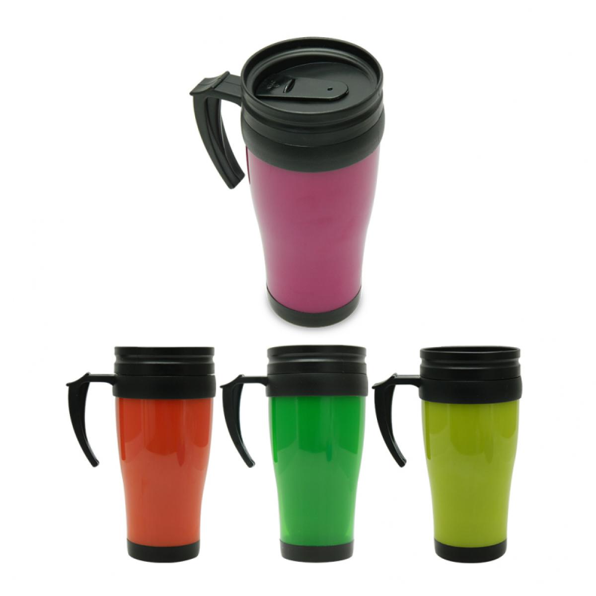 Vaso Viajero Neon 14 OZ Elaborado en Plastico
